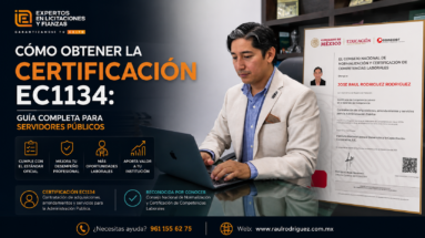 certificación EC1134: Guía completa para servidores públicos 2026
