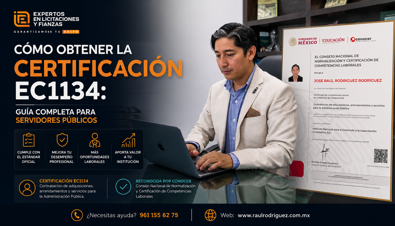 certificación EC1134: Guía completa para servidores públicos 2026