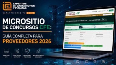 Micrositio de Concursos CFE: Guía Completa para Proveedores 2026