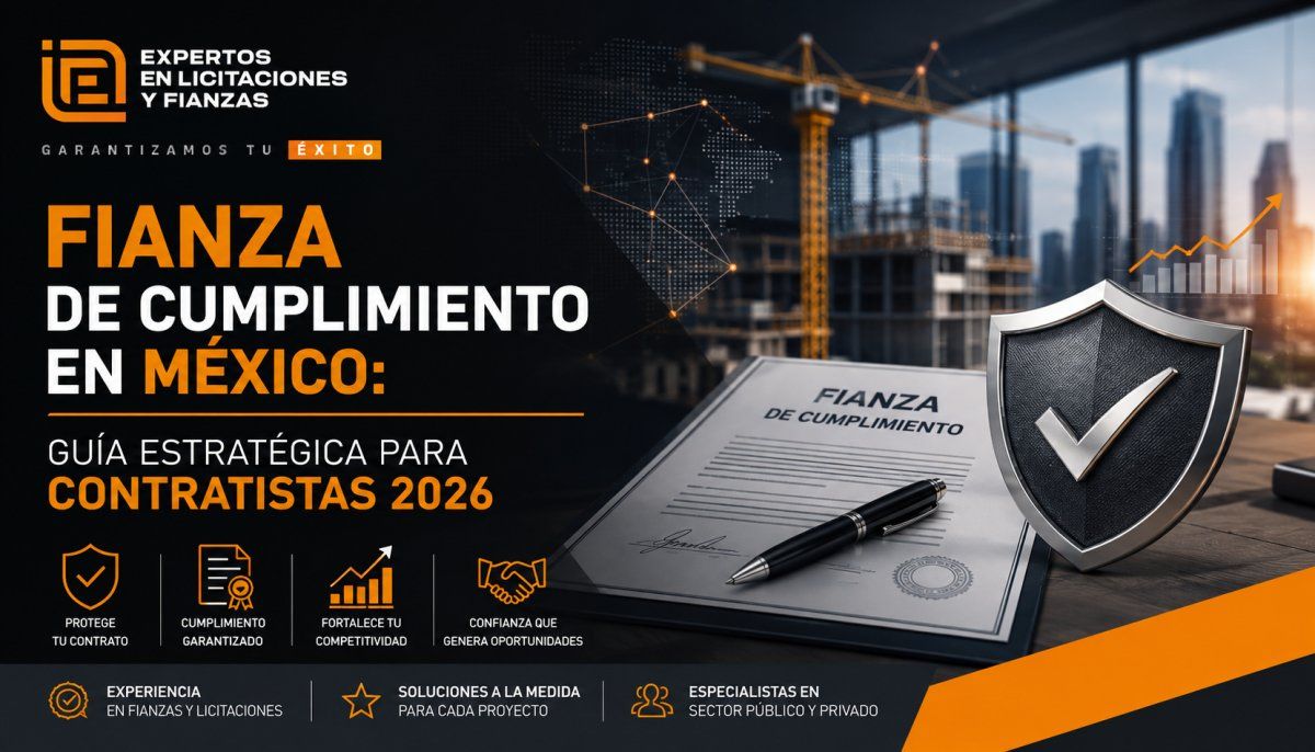 Fianza de cumplimiento en México: Guía estratégica para contratistas 2026