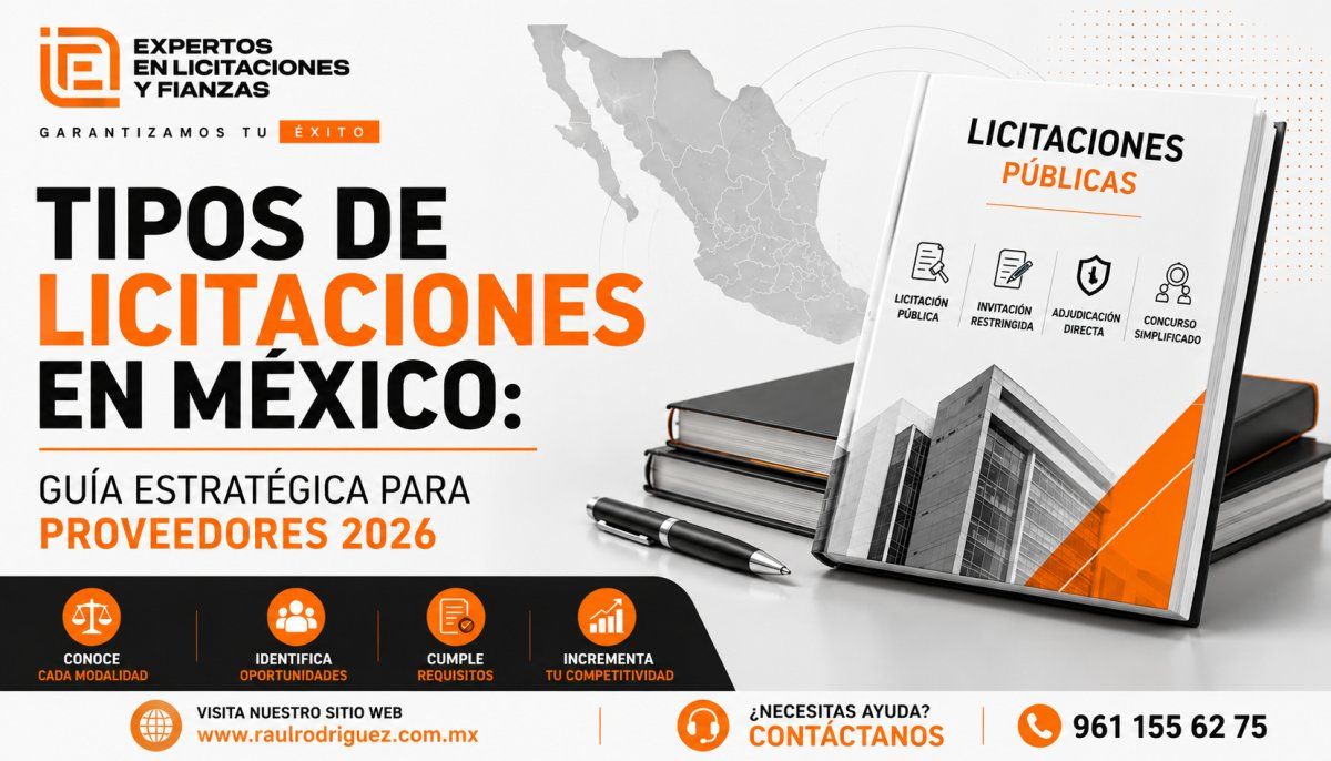 Tipos de licitaciones en México: Guía estratégica para proveedores 2026